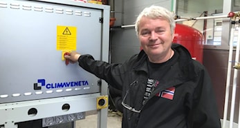 Et stort øyeblikk for Terje